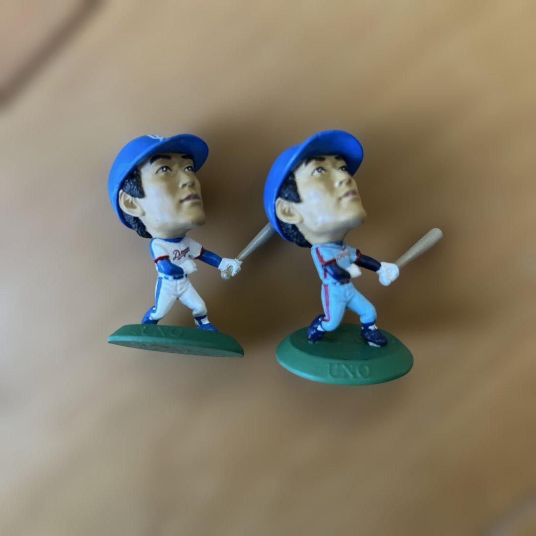 希少　中日ドラゴンズ チビプロフィギュア2008 コンプリート➕金台座3体➕2体