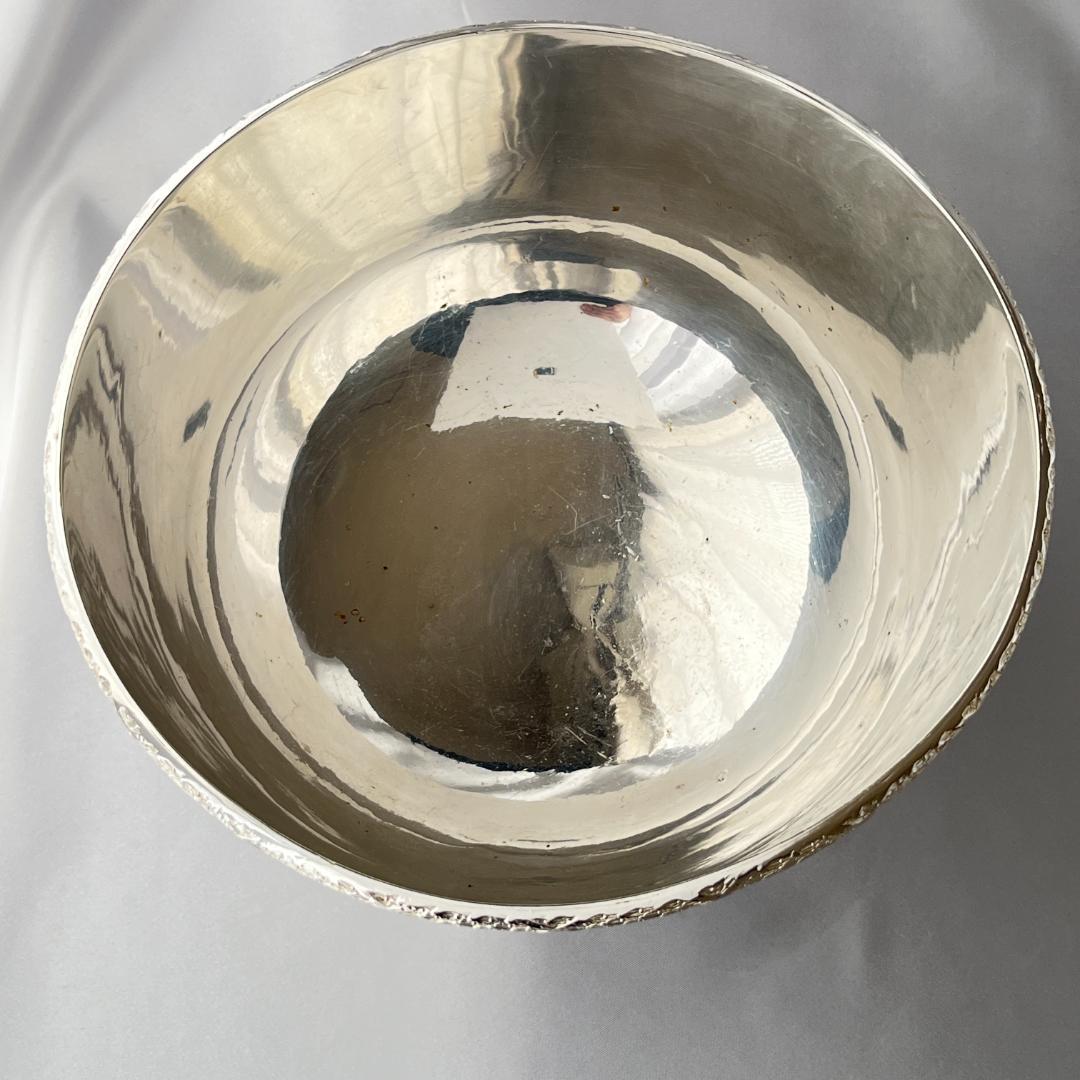 【英国】 ライオンのセンターピース / パンチボウル　直径21cm