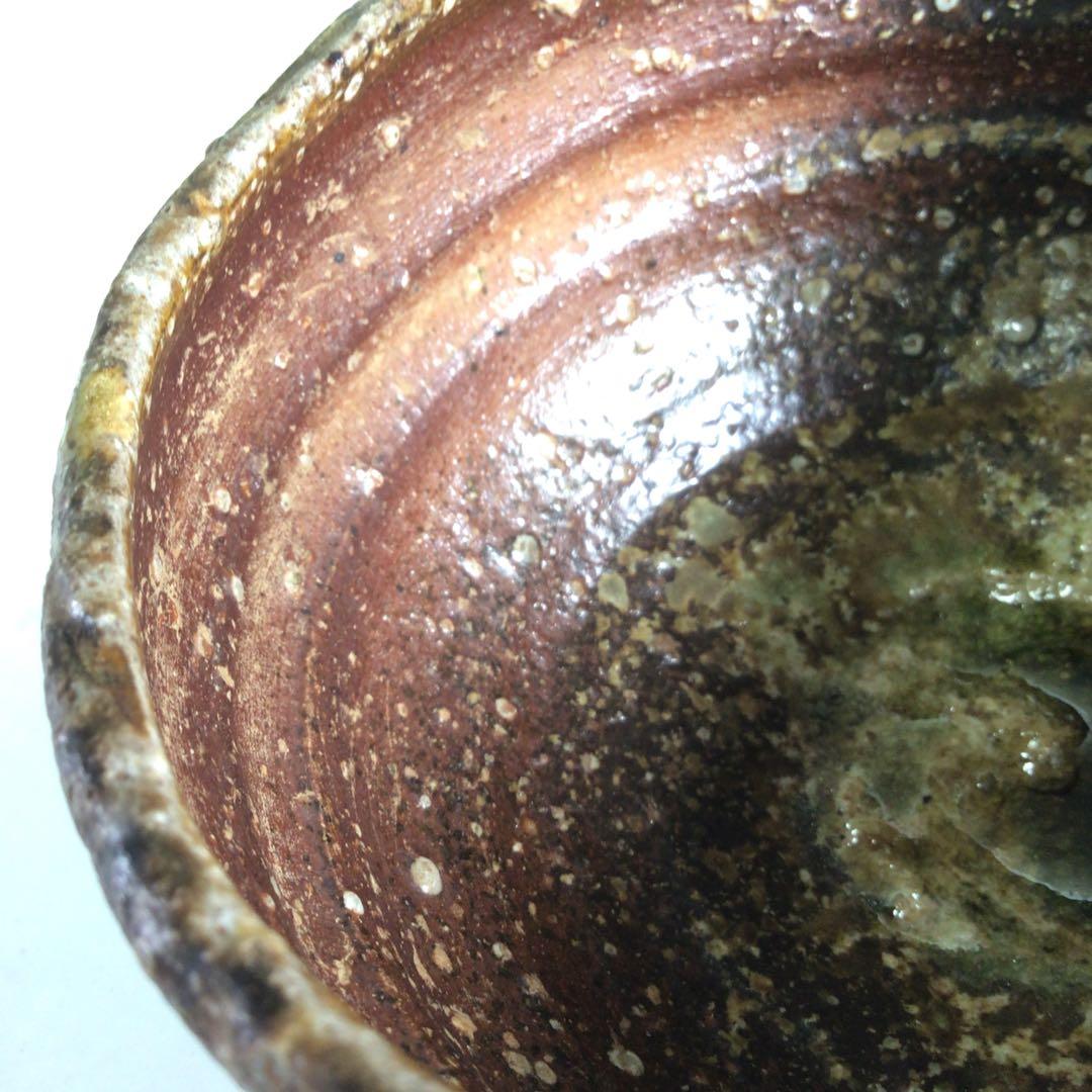 Ｒ１９９　茶碗　『信楽焼』『高橋楽斎造』『表千家　堀内宗完　箱書』　共箱　茶道具