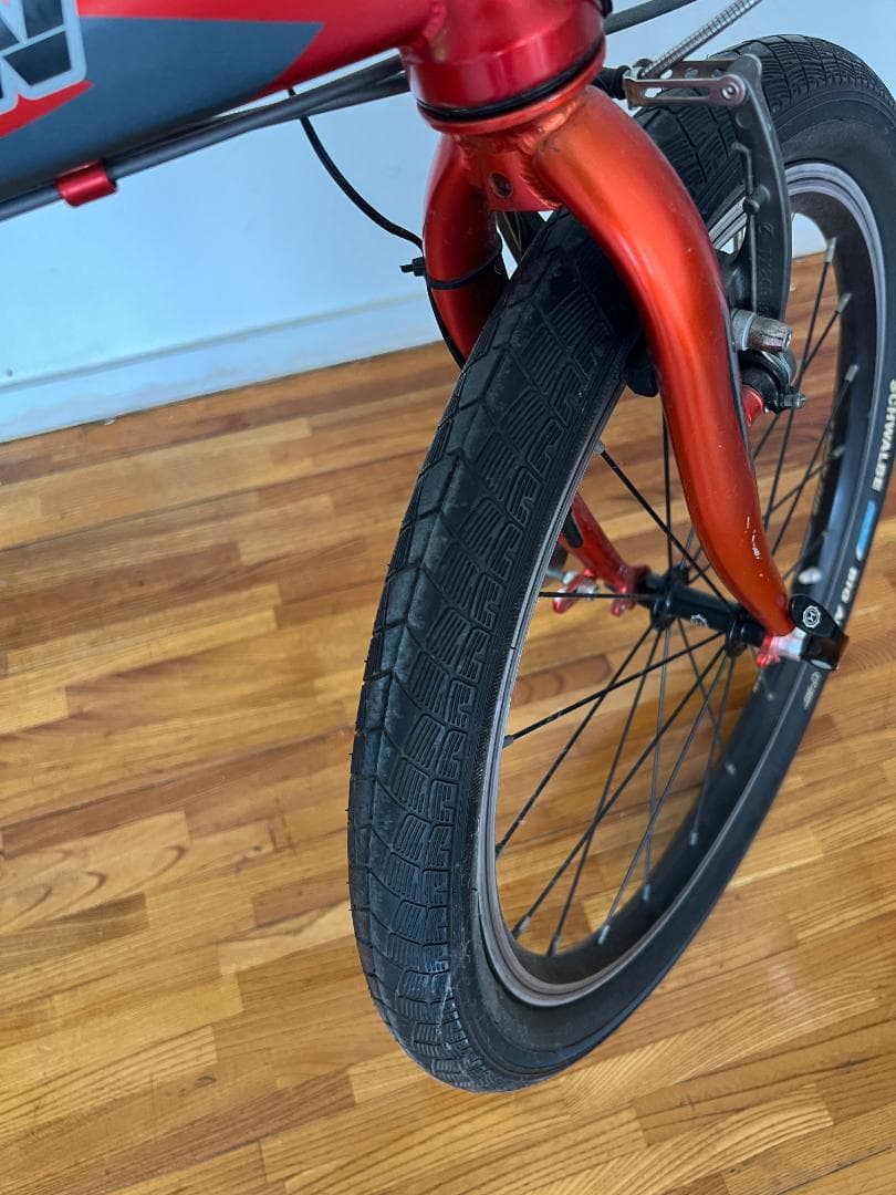 DAHON SPEED P8 折りたたみ自転車 レッド