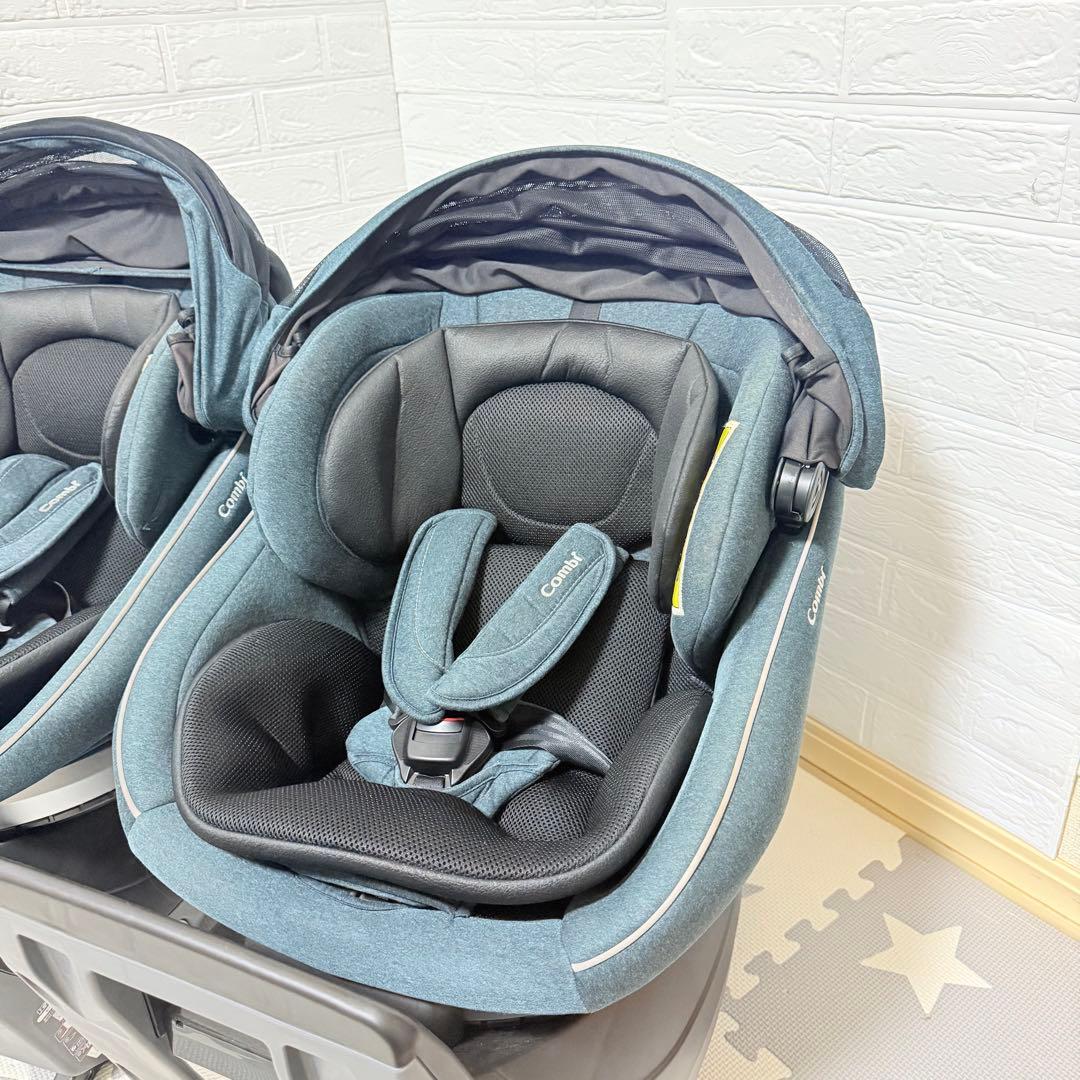 【極美品】コンビチャイルドシート クルムーヴスマートisofix ★2台セット★