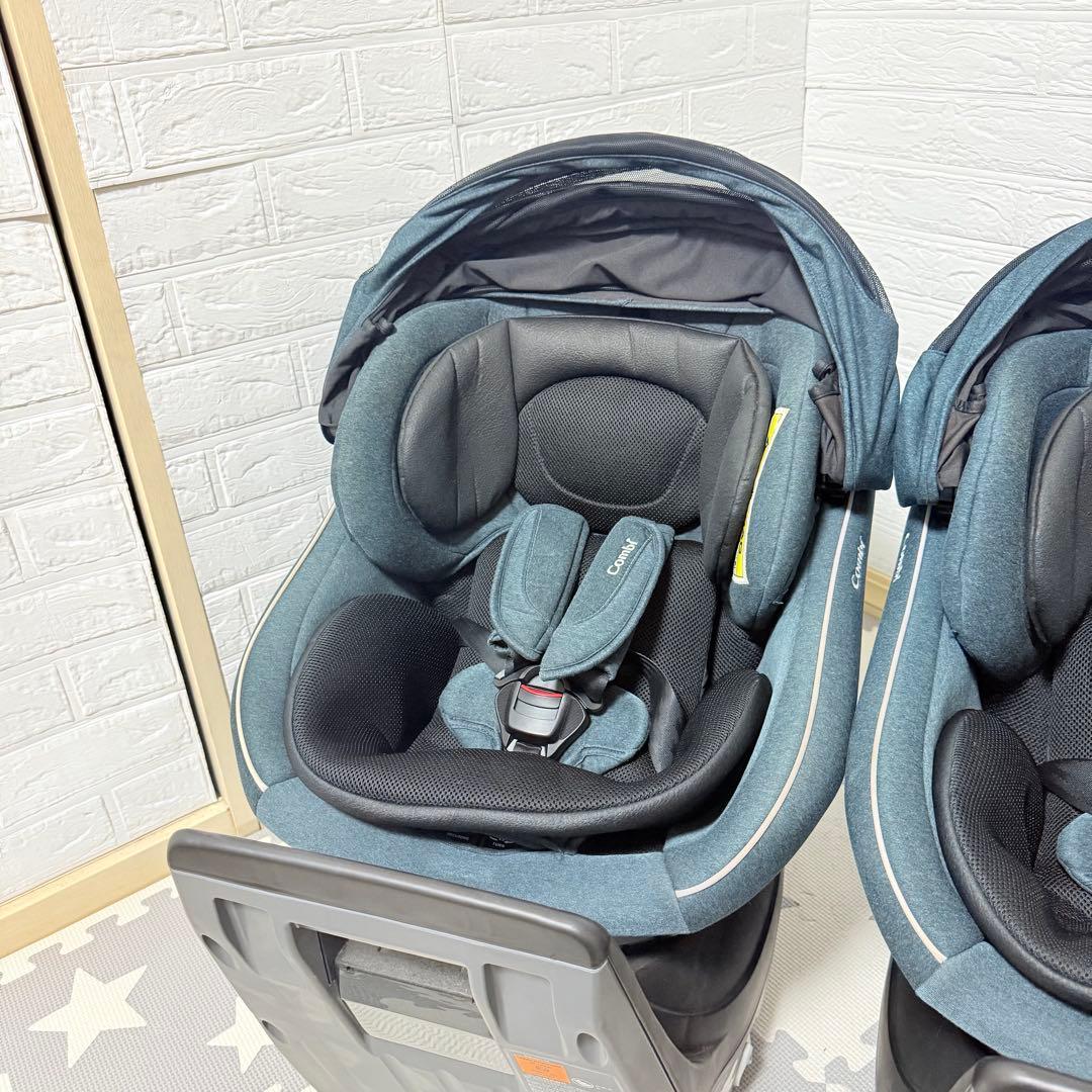 【極美品】コンビチャイルドシート クルムーヴスマートisofix ★2台セット★
