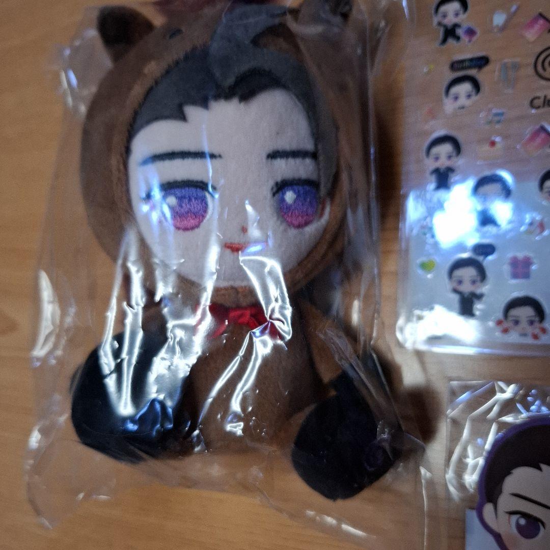 新品、未開封　山下智久club9 FC限定　ちびぬい干支馬バージョン、シール✖２