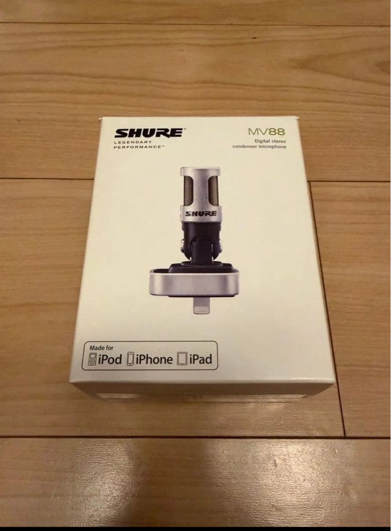 SHURE MV88 コンデンサーマイク