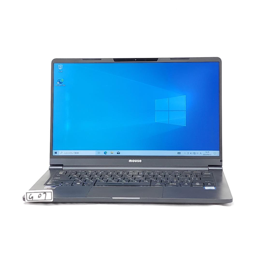 Mouseノートパソコン/i5-8365U/8GB/240GB/G07