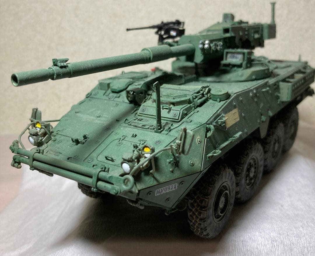 【完成品】AFVクラブ1/35アメリカ陸軍ストライカーMGS