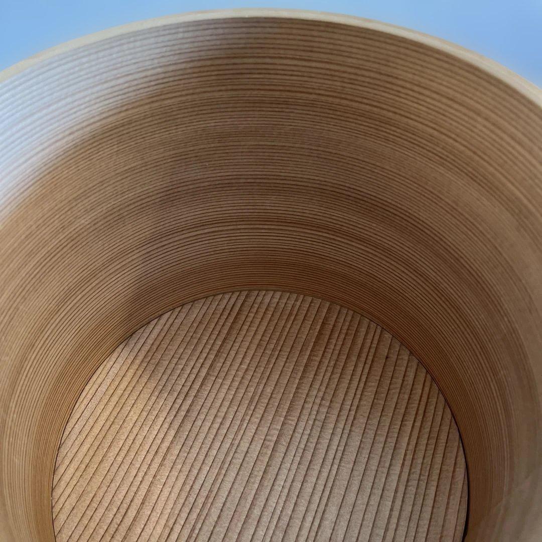 定価22000円　茶道具　木地曲水指　木製　紙箱付　送料無料