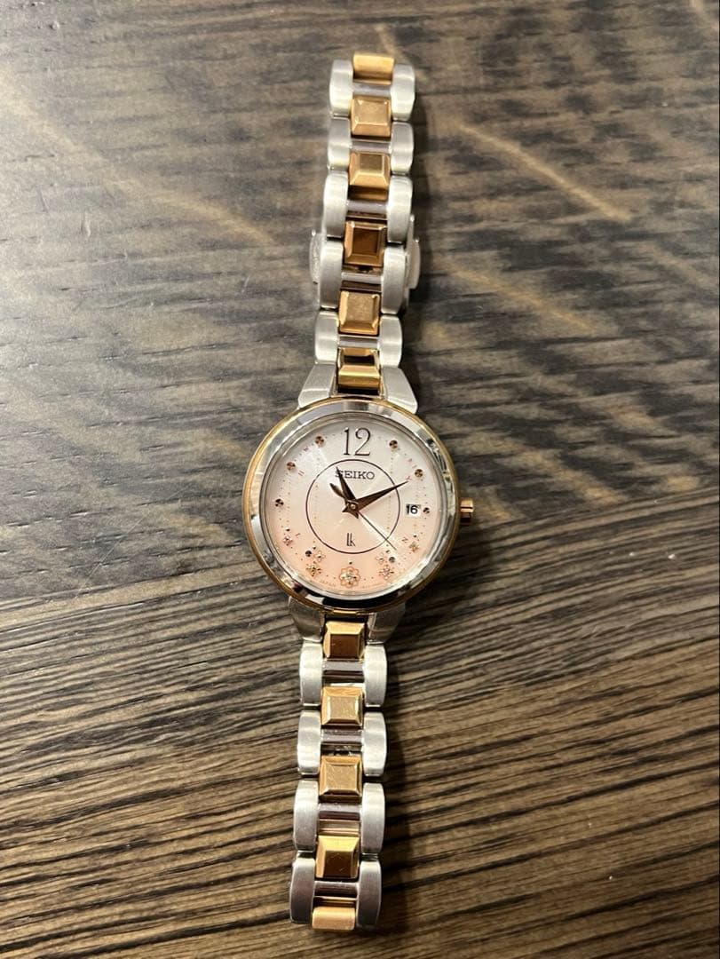 セイコー　ルキア　限定　電波時計　SSVW186 調整ベルト付き