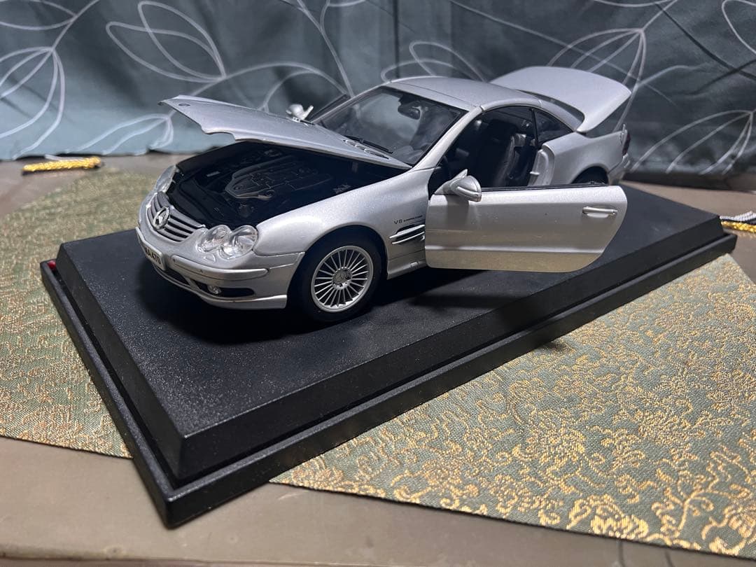 マイスト メルセデス・ベンツ SL55AMG 置物 1/18スケール 1998