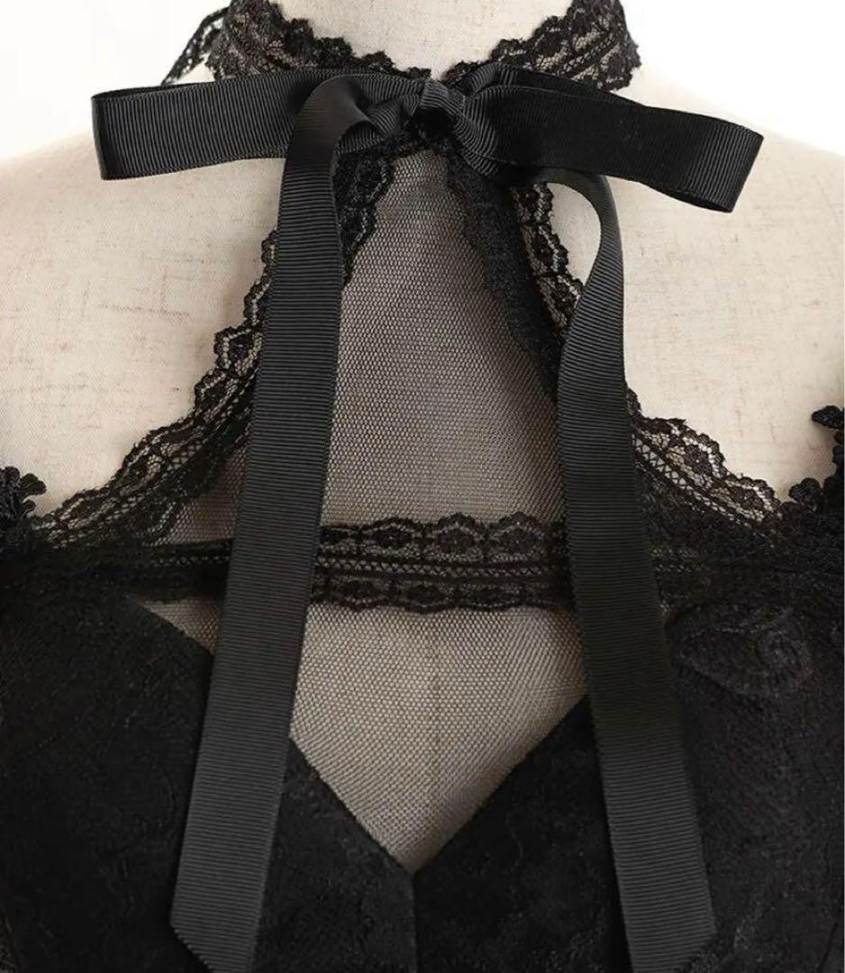 Misaki Kirara×ROBE de FLEURSコラボミニドレス