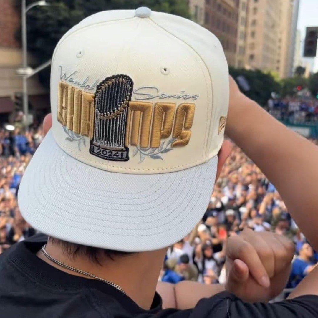 大谷翔平／ドジャース／ワールドシリーズ／チャンピオン／パレード／キャップ