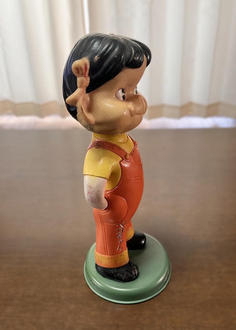 ペコちゃん人形　不二家　FUJIYA　マスコット人形　ペコちゃん　アンティーク