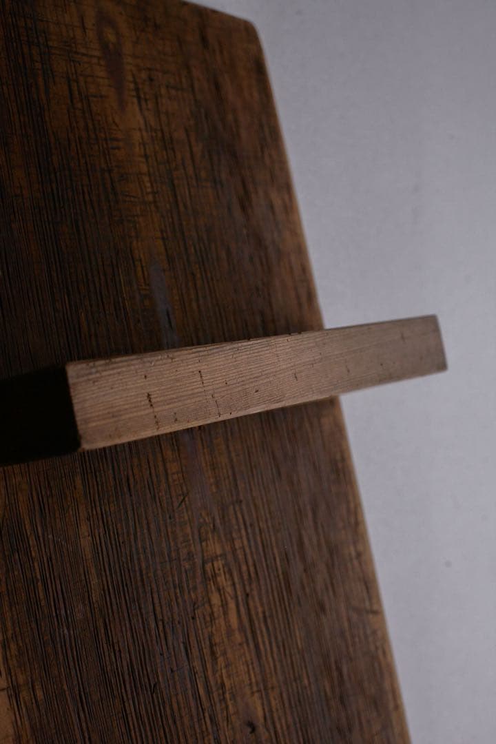 裁ち台　展示台　飾り棚　杉材　古材　無垢材　ローボード　店舗什器　古家具　古道具