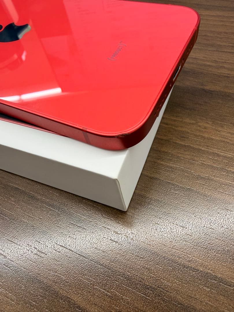 iPhone 12 simフリー 128G レッド 本体 76%