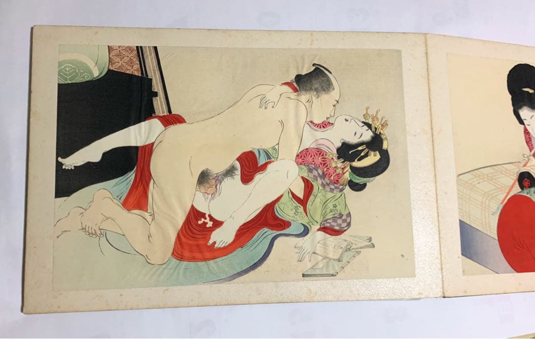 春画 枕絵十ニ図