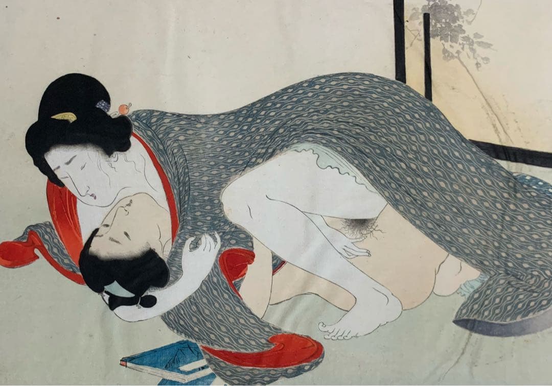 春画 枕絵十ニ図