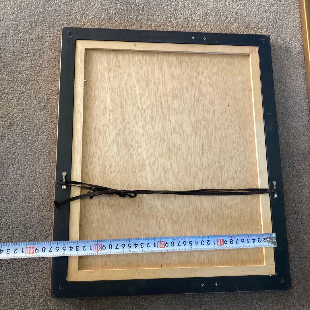 同じデザイン 5点セット ゴールドフレーム 水彩額縁 写真額縁 金装飾