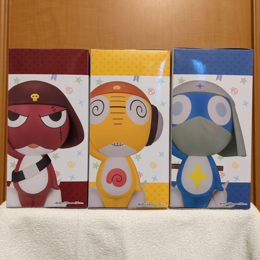 ケロロ軍曹　おおきなSOFVIMATES　フィギュア　全5種セット　BANDAI