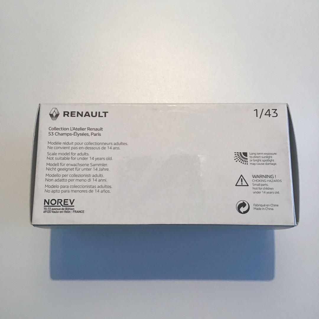 RENAULT ルノー Zoe 1/43 ミニカー