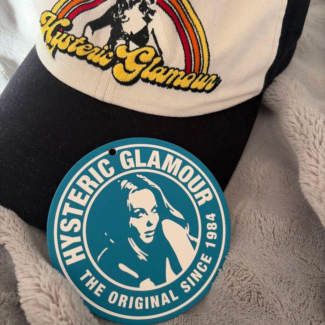 HYSTERIC GLAMOUR 刺繍ロゴキャップ フリーサイズ
