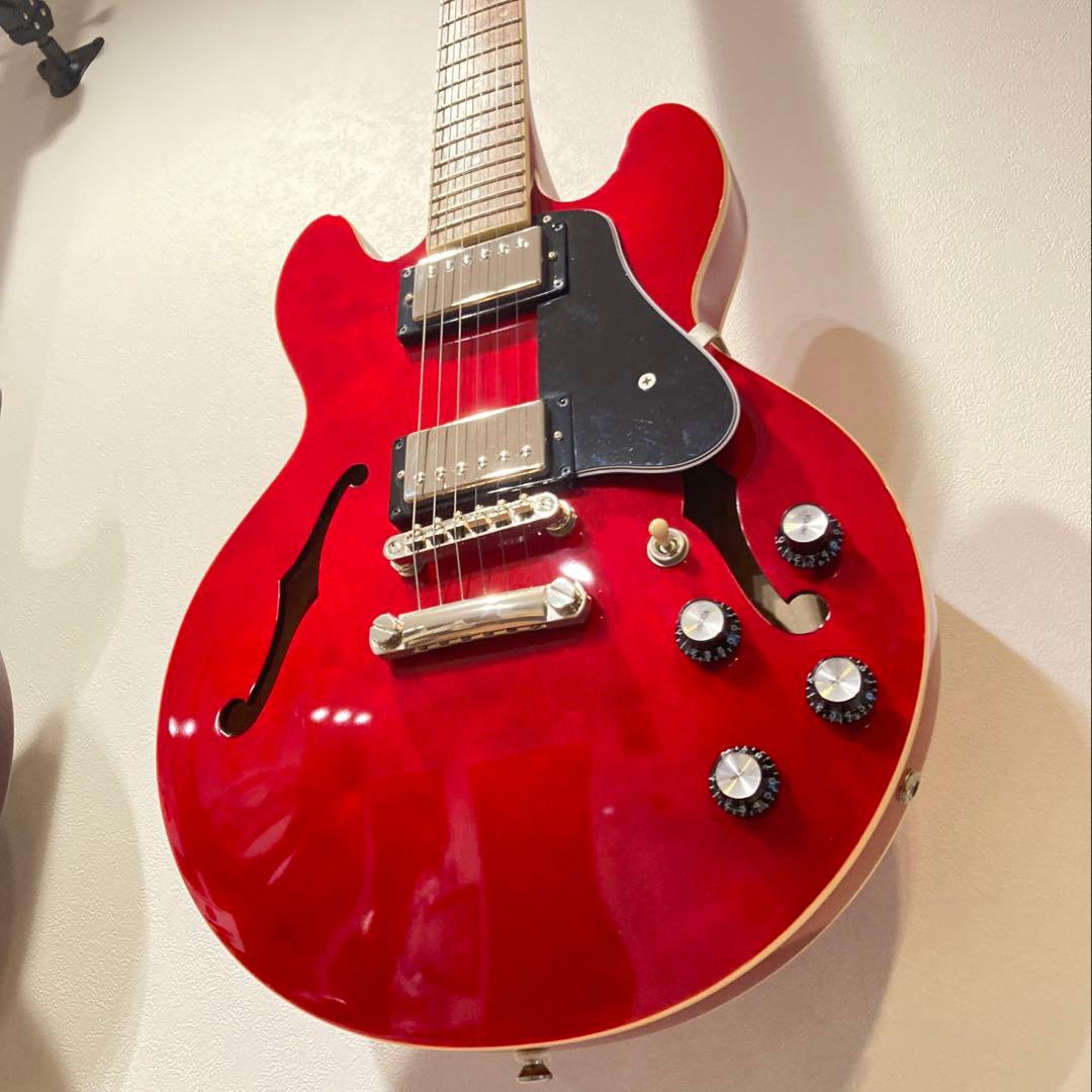 epiphone ES 339 チェリーレッド　 グローバーペグ　美品