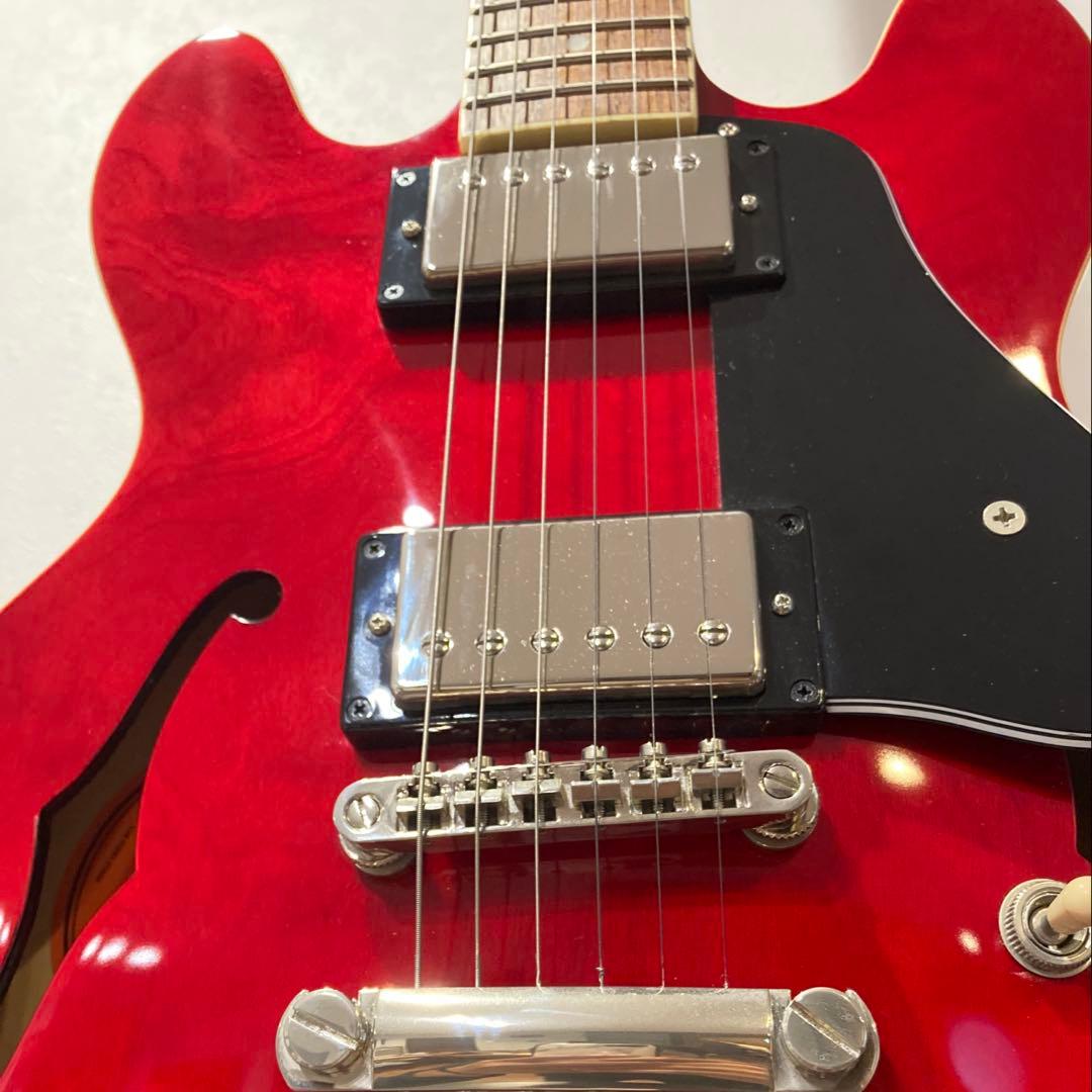 epiphone ES 339 チェリーレッド　 グローバーペグ　美品