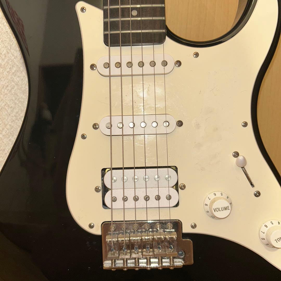 パシフィカ 112V エレキギター ブラック