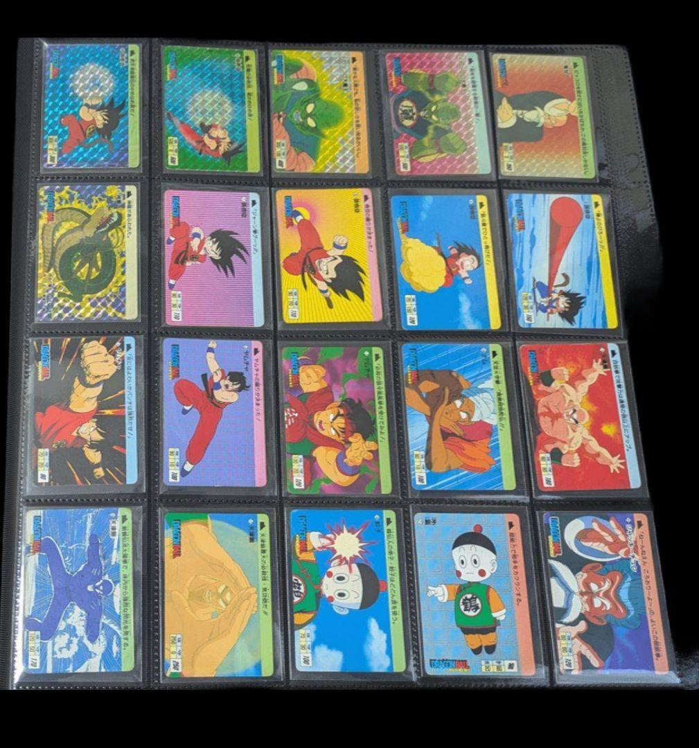 1988年製　全初版　本弾　第1弾　ドラゴンボールカードダス　コンプ　全42種