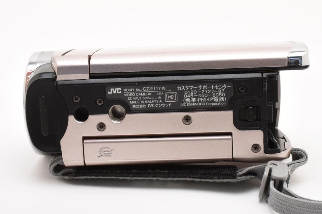 【美品】JVC Everio GZ-E117　ピンクゴールド　動作確認済