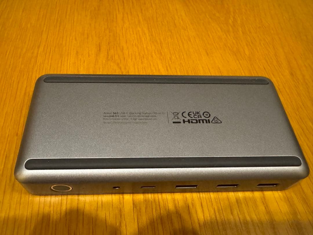 ANKER 563 USB-C 10in1ドッキングステーション