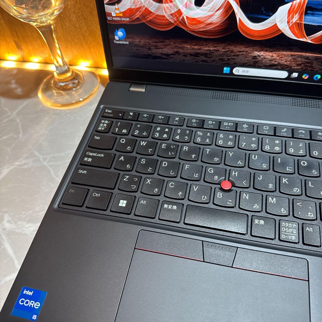 美品2022年式‼️ThinkPad L15☘i5第12世代☘ノートパソコン