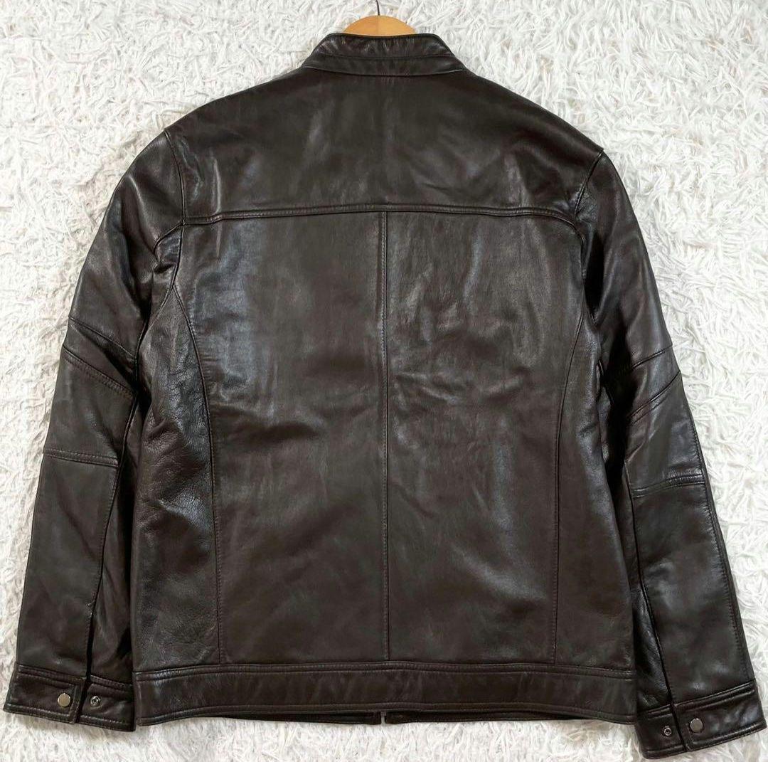 シングルライダース　ジャケット　レザージャケット　本革　羊革