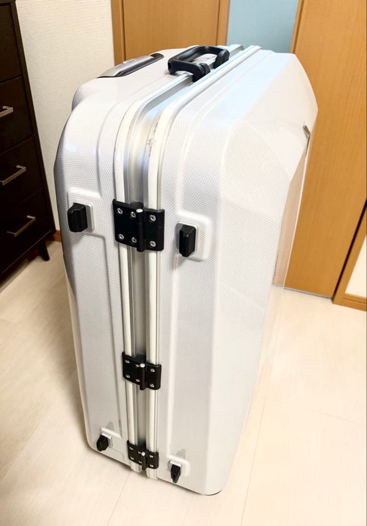 [廃盤品]A.L.I GALE アジアラゲージ 98L ホワイト スーツケース