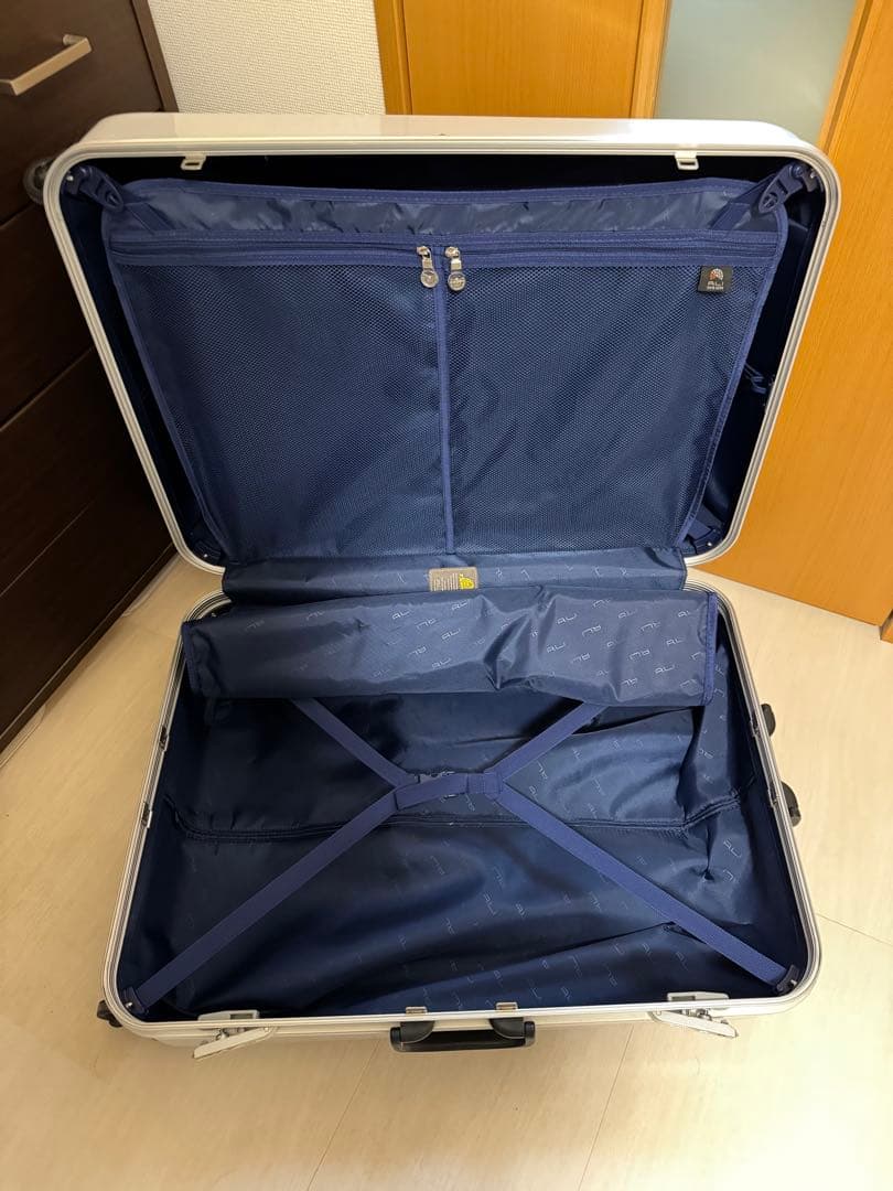 [廃盤品]A.L.I GALE アジアラゲージ 98L ホワイト スーツケース