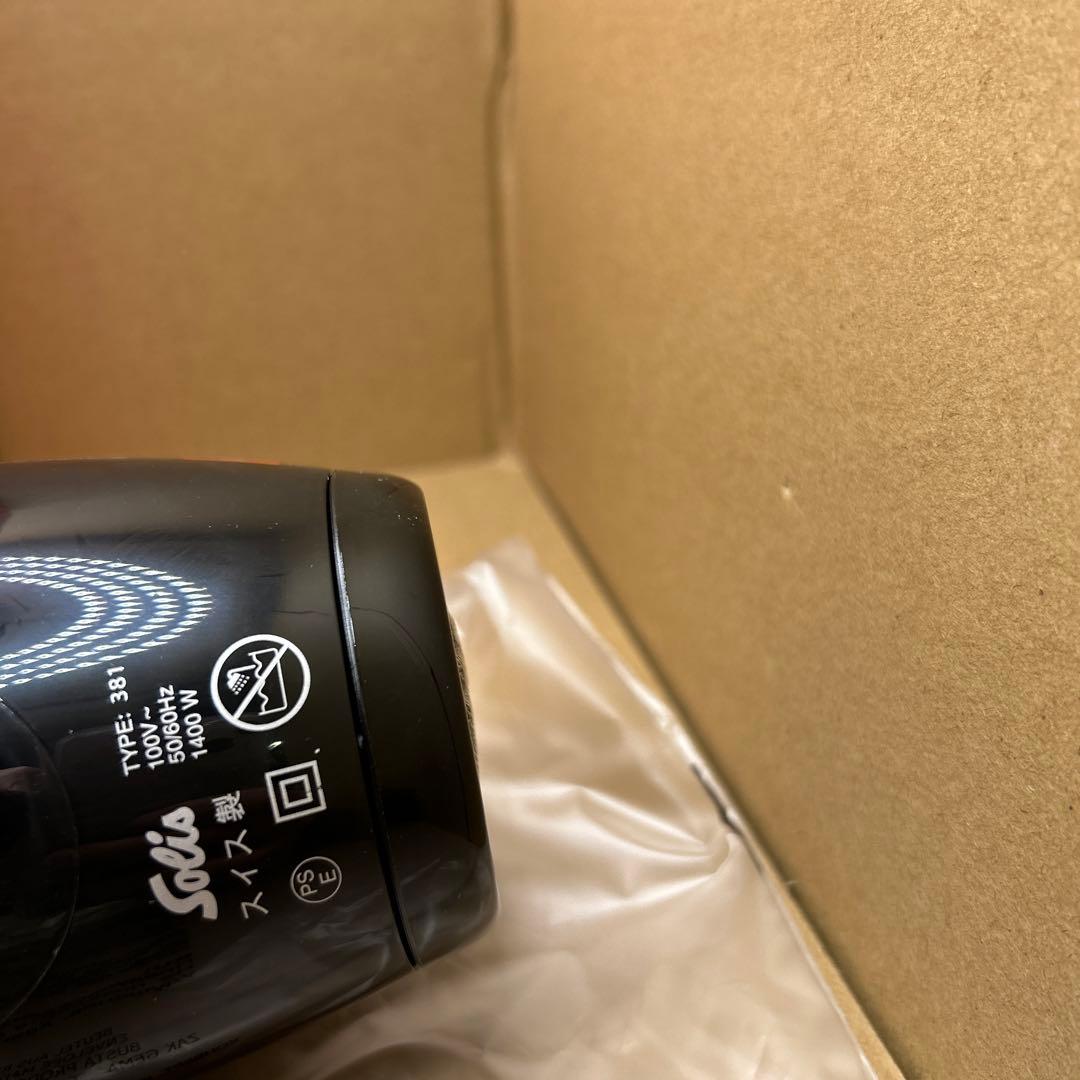 ソリス ヘアー ドライヤー ファーストドライ 381 SD381B 黒