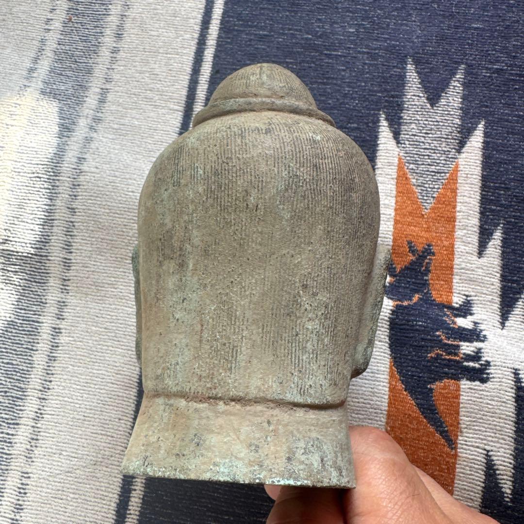 カンボジア アンコールワット 仏像 仏頭 仏教美術 クメール美術 バイヨン 鋳物