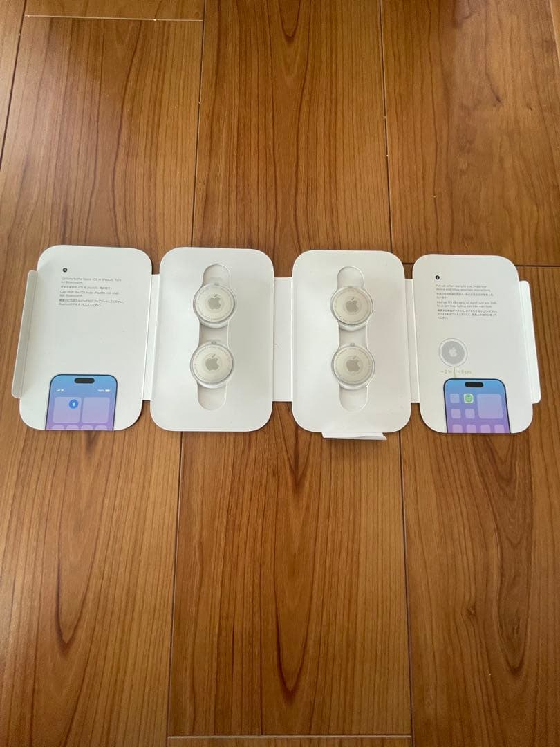 Apple AirTag 4個セット 新品未開封