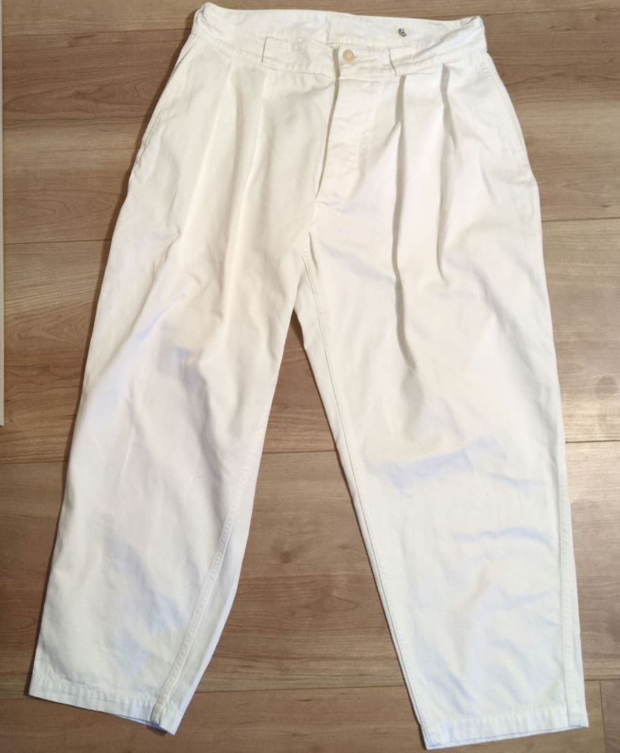 KAPTAIN SUNSHINE 2プリーツ　チノパン