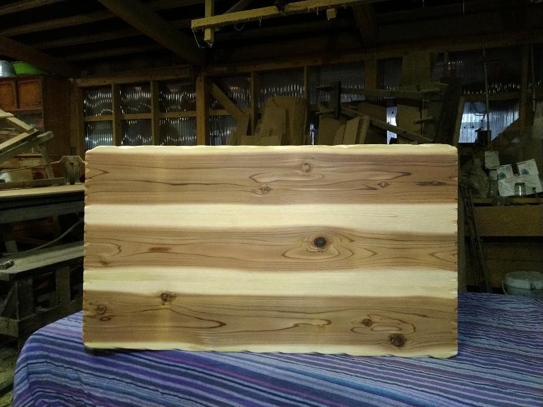 出来たてどうぞ木の良い香り！こだわり制作！国産天然木●ダイニングテーブル