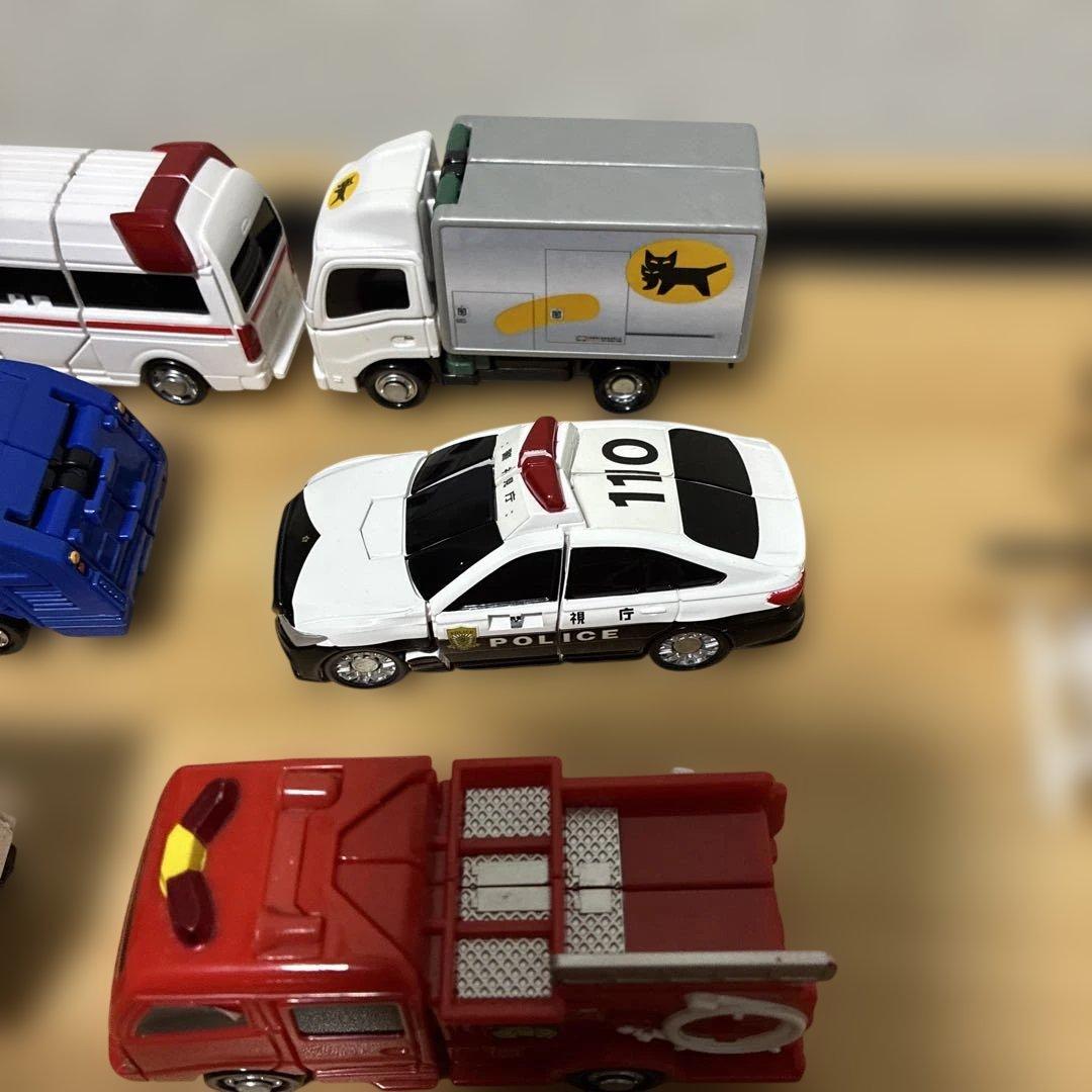 の*）様 トミカ　ジョブレイバー　7体セット　おまけ2体