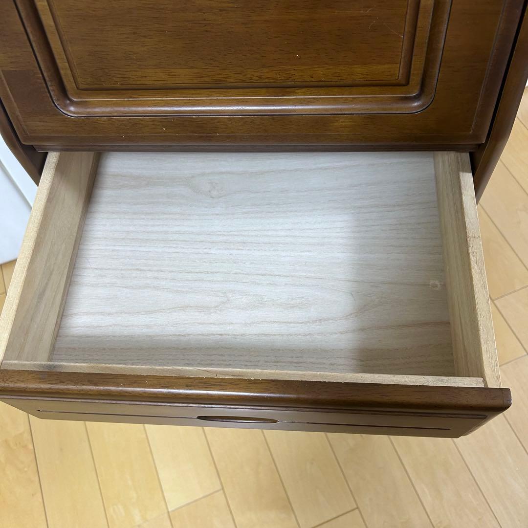 木製　ライティングビュロー　電話台　FAX台　ビューロー　サイドチェスト