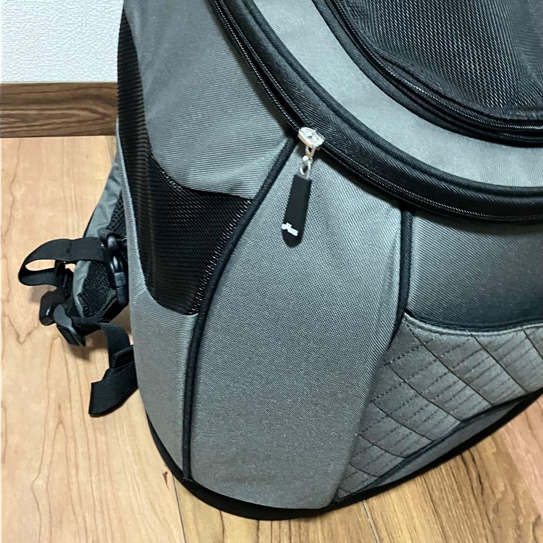 お値引き⭐️eMus 犬用キャリーバッグ グレー