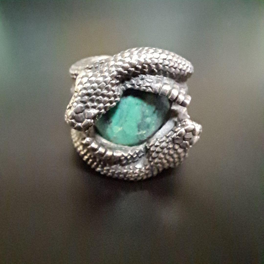 現役店員シルバー　925 Sterling リング　指輪　蛇　スネーク9号