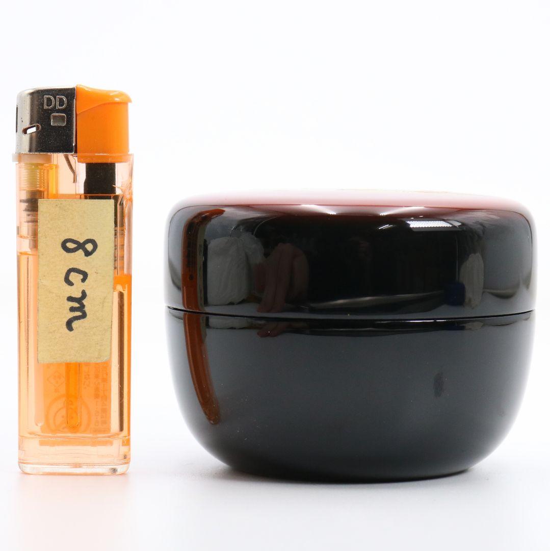 蒔絵師 中林貴山作 日の出 鴛鴦蒔絵 平棗 茶道具 共箱　V869　N6