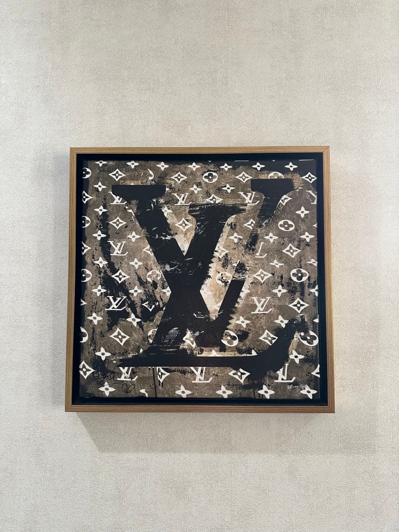 オリバーガル 額付き44.5✖️44.5 /直筆サイン入り/希少