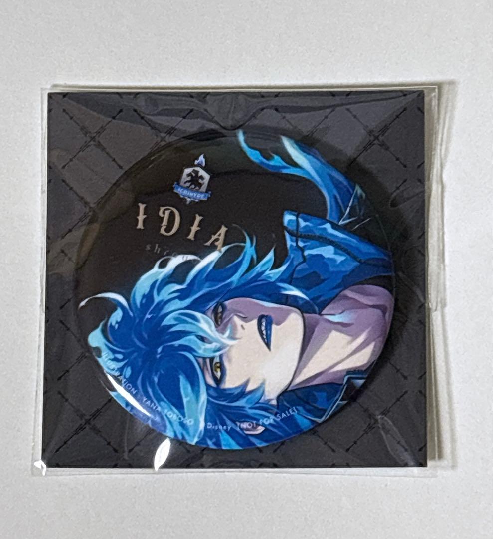 ディズニー ツイステ イデア 1/8フィギュア 特典 缶バッジ ポストカード