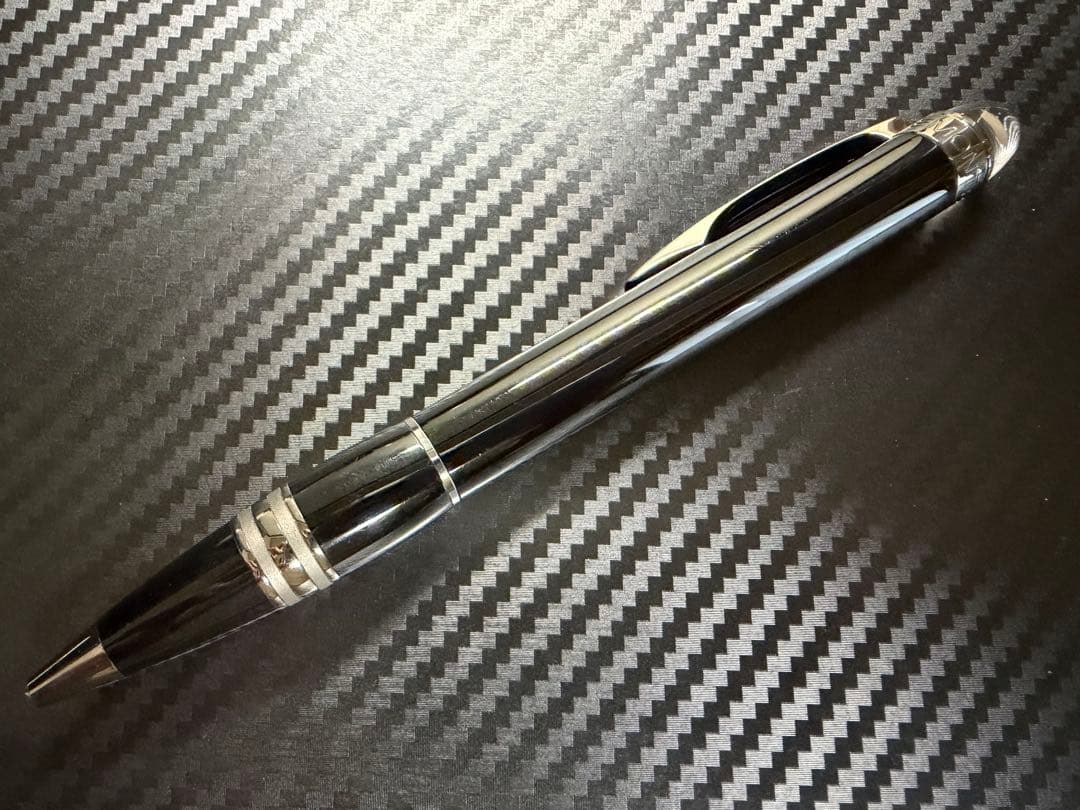 極美品 モンブラン スターウォーカー ミッドナイトブラック ボールペン