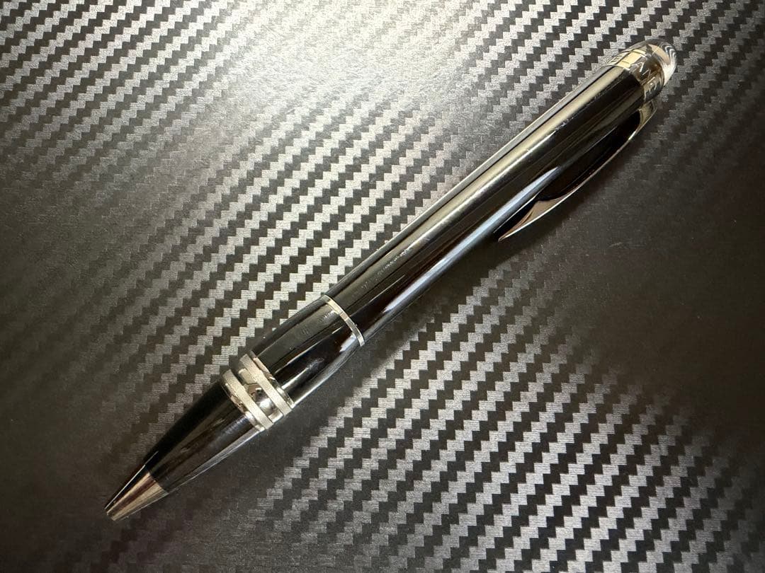 極美品 モンブラン スターウォーカー ミッドナイトブラック ボールペン