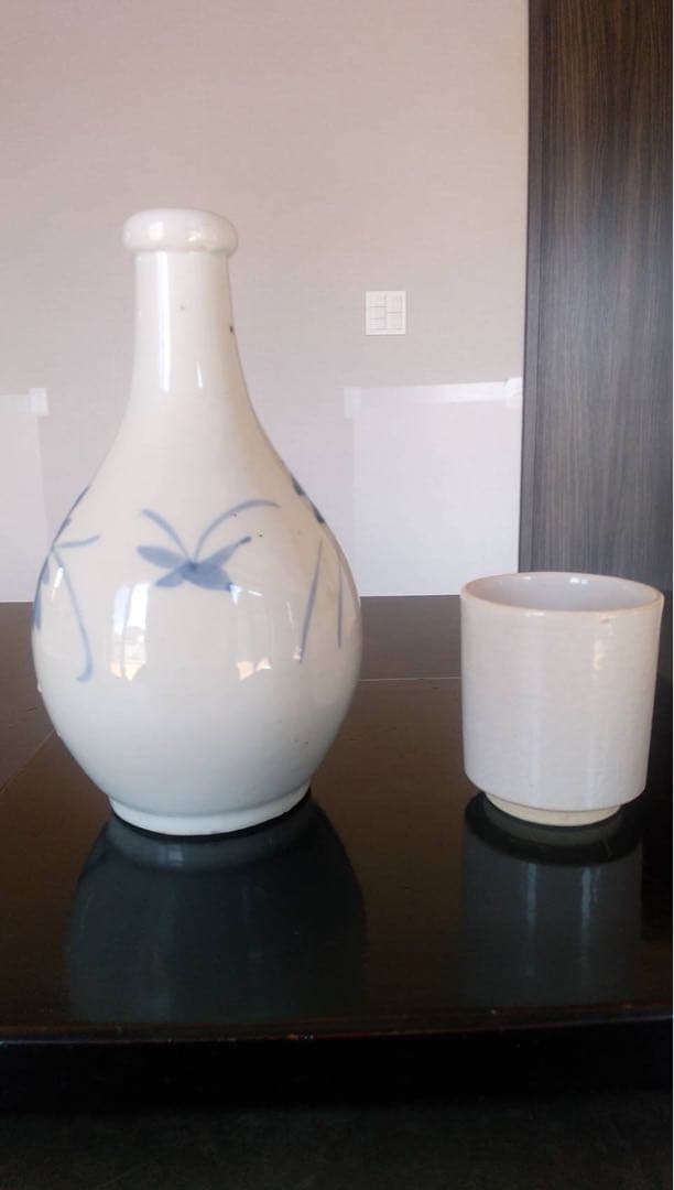 古伊万里　茶道具　花器　波佐見焼　赤膚焼　徳利　染付