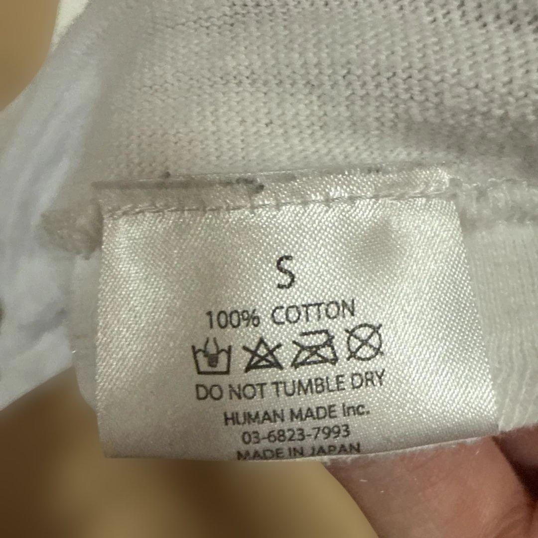 HUMAN MADE ハート型プリント Tシャツ